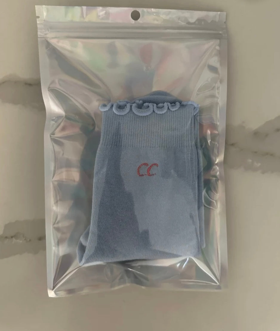 Custom yoga grip socks