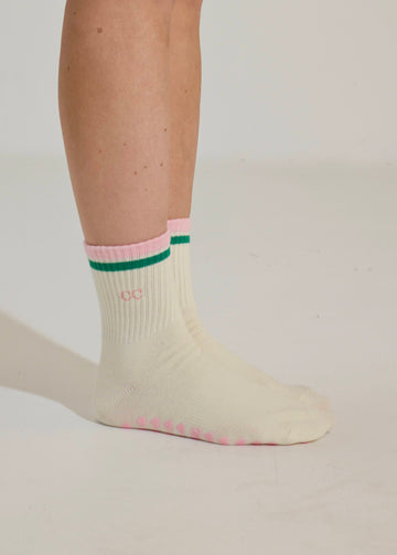 Custom initial pink & green tube