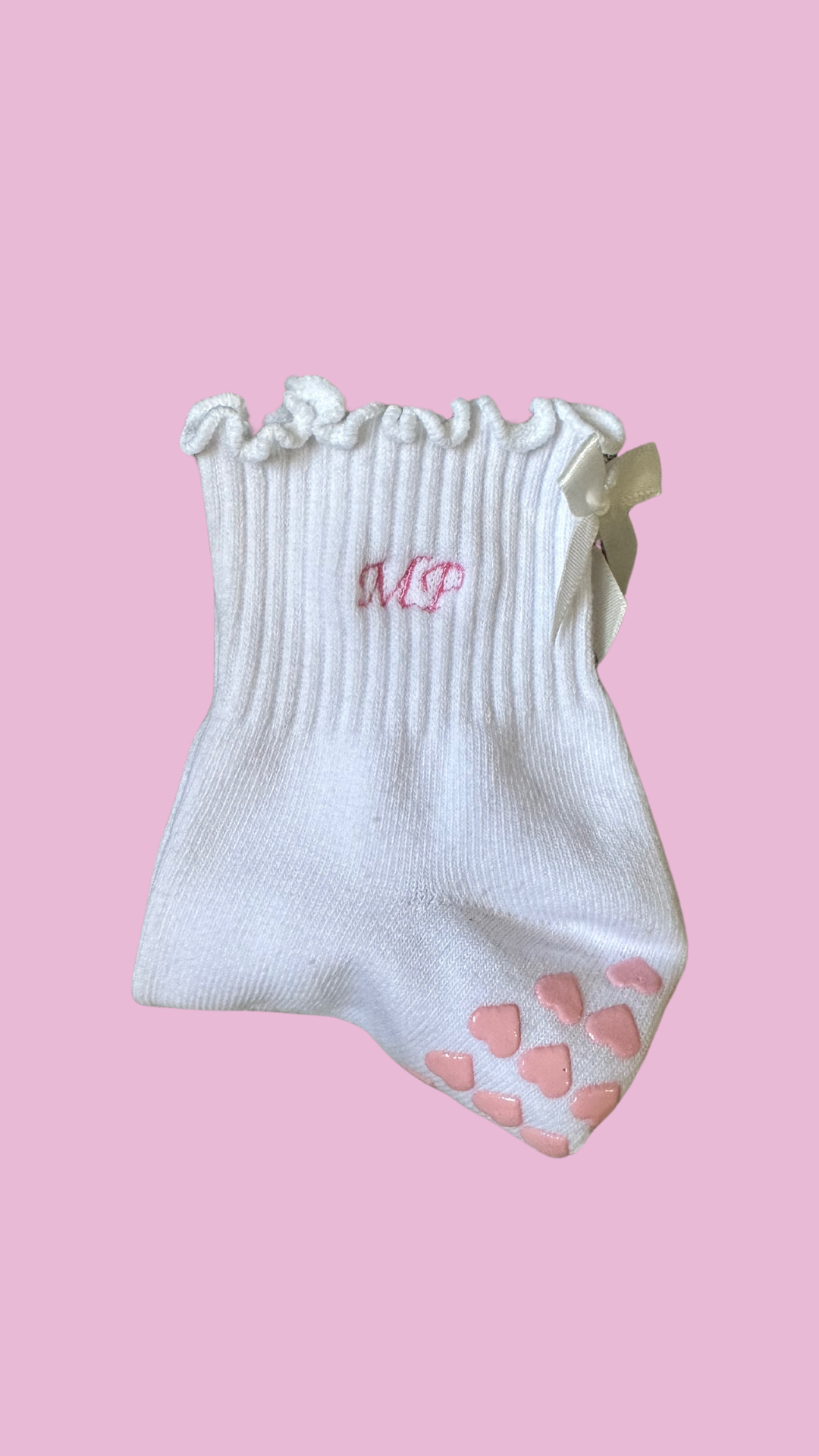 Custom initial grip socks