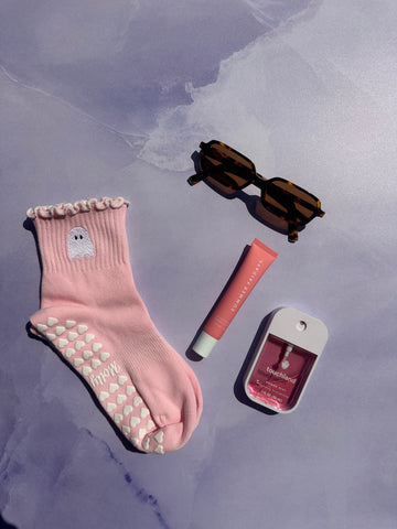Ghost in ballet pink