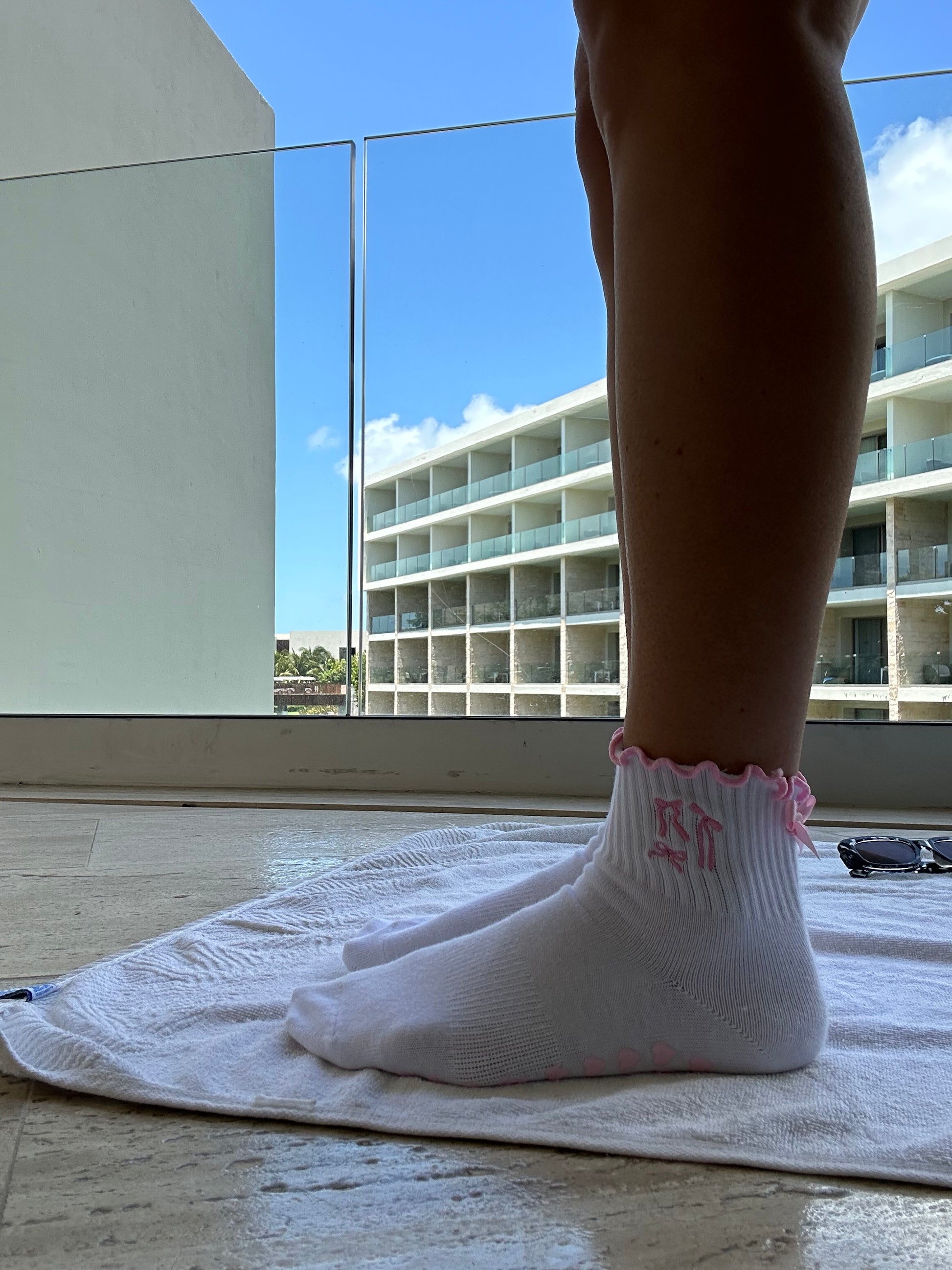 Coquette pink non-slip