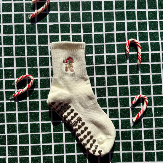 Cute holiday bear socks