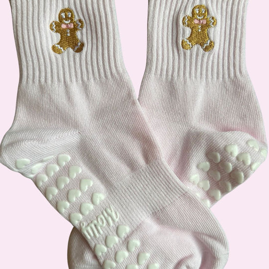 Non slip grip socks